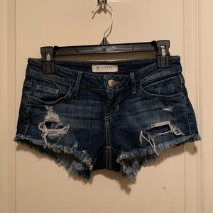 Guess denim shorts